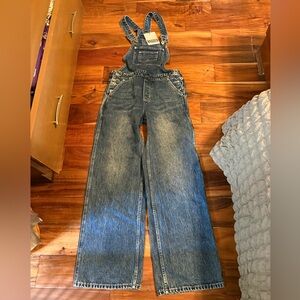 Ragged Jeans Denim Overalls NWT UK 6 US 2 Blue Dungarees